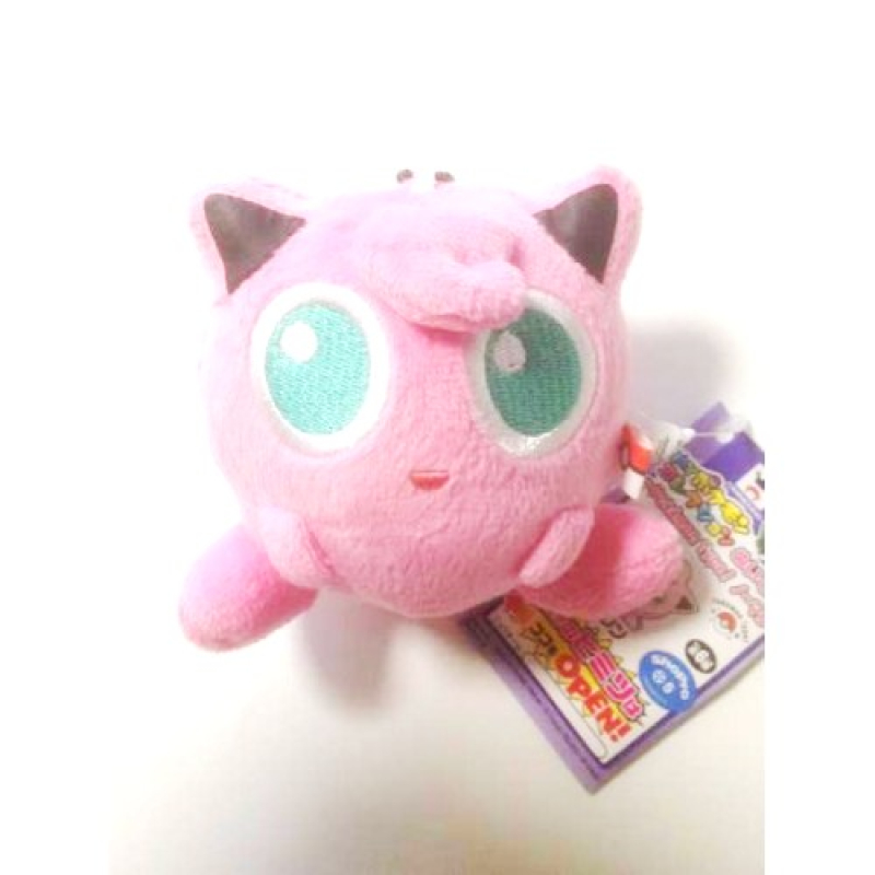 Officiële Pokemon knuffel Jigglypuff 10cm (breedt) banpresto my pokemon collection